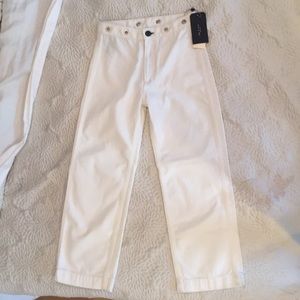 Rag & bone white capris